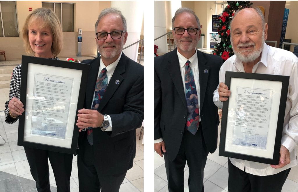 Honoring two Emeritus faculty: Dr. Regina Greenwood and Dr. Pedro Pellet.